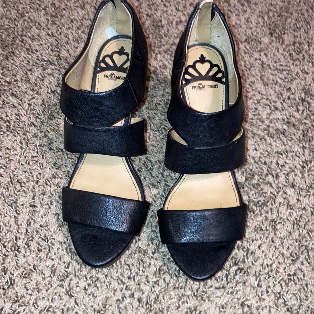 Black heels